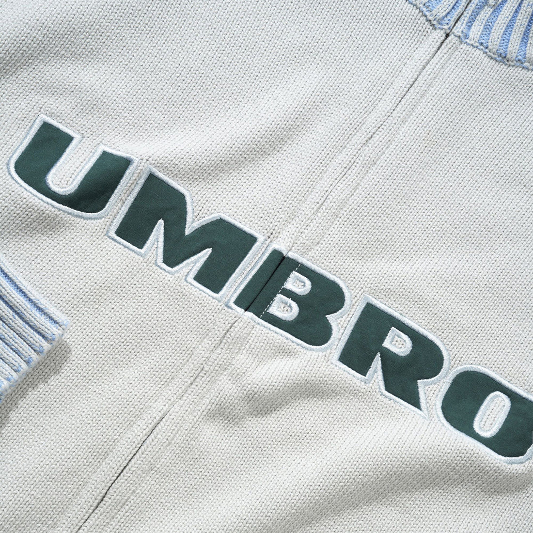 Umbro x Diamond Zip-Thru Knit Grey Jumpers
