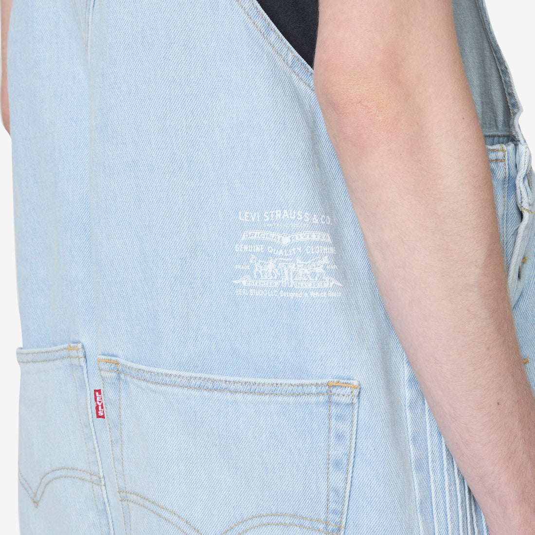 Levi's Denim Overalls Blue Pants