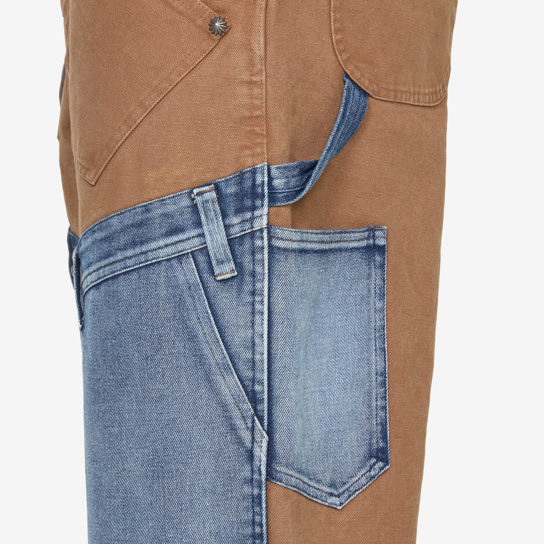 Re-Make Carpenter Jeans Brown | Blue Pants