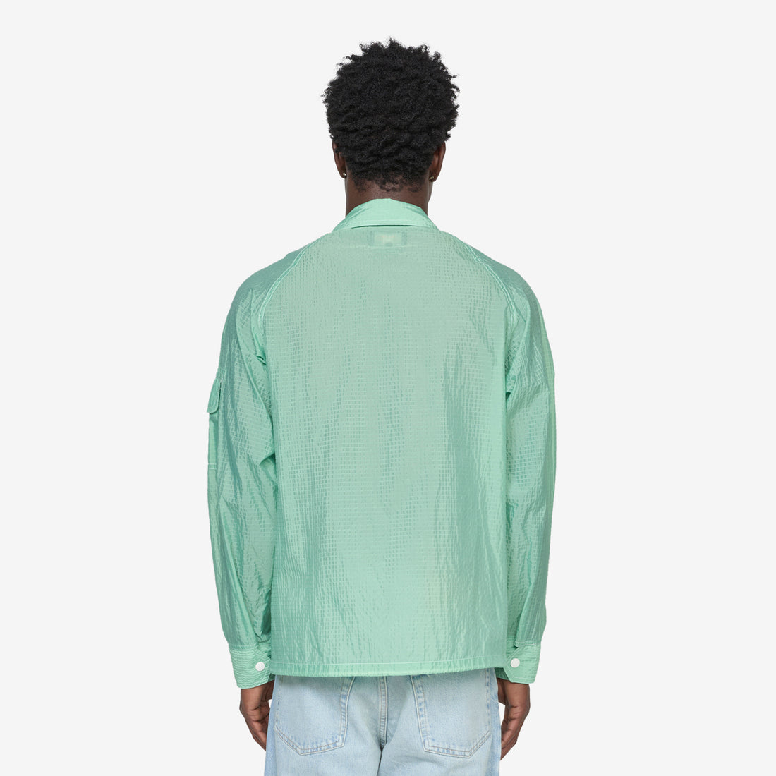Sports SHT-JAC Bumpy Nylon Mint Green Shirts