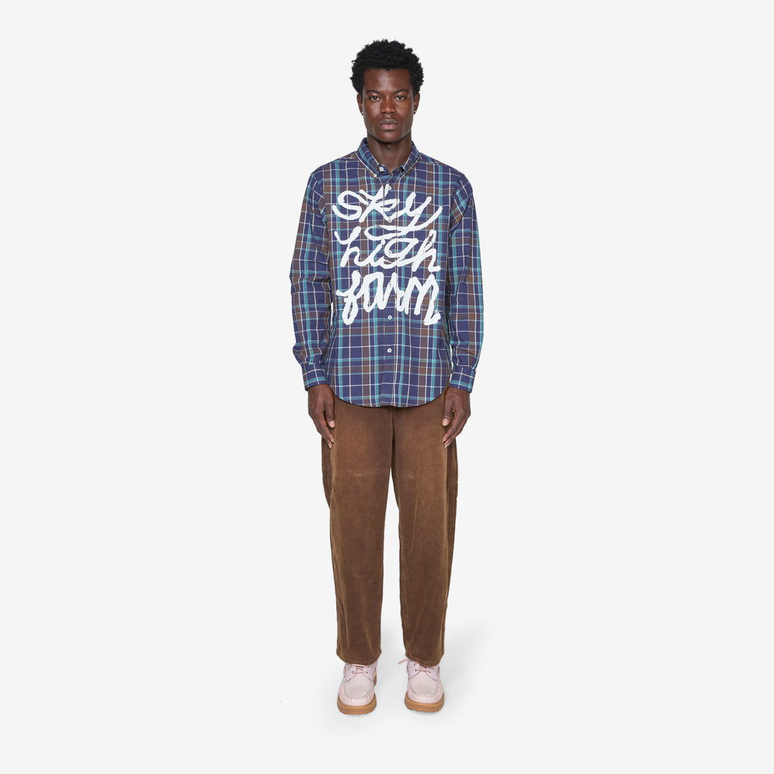 Hybrid Button Down Shirt Blue Shirts