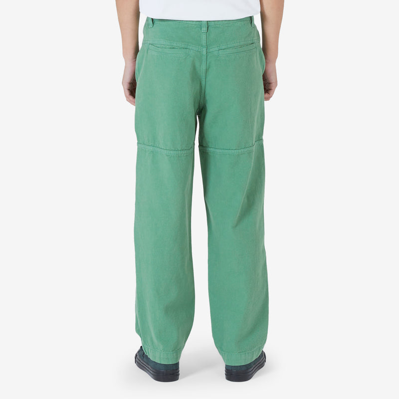 Panelled Pant Green
