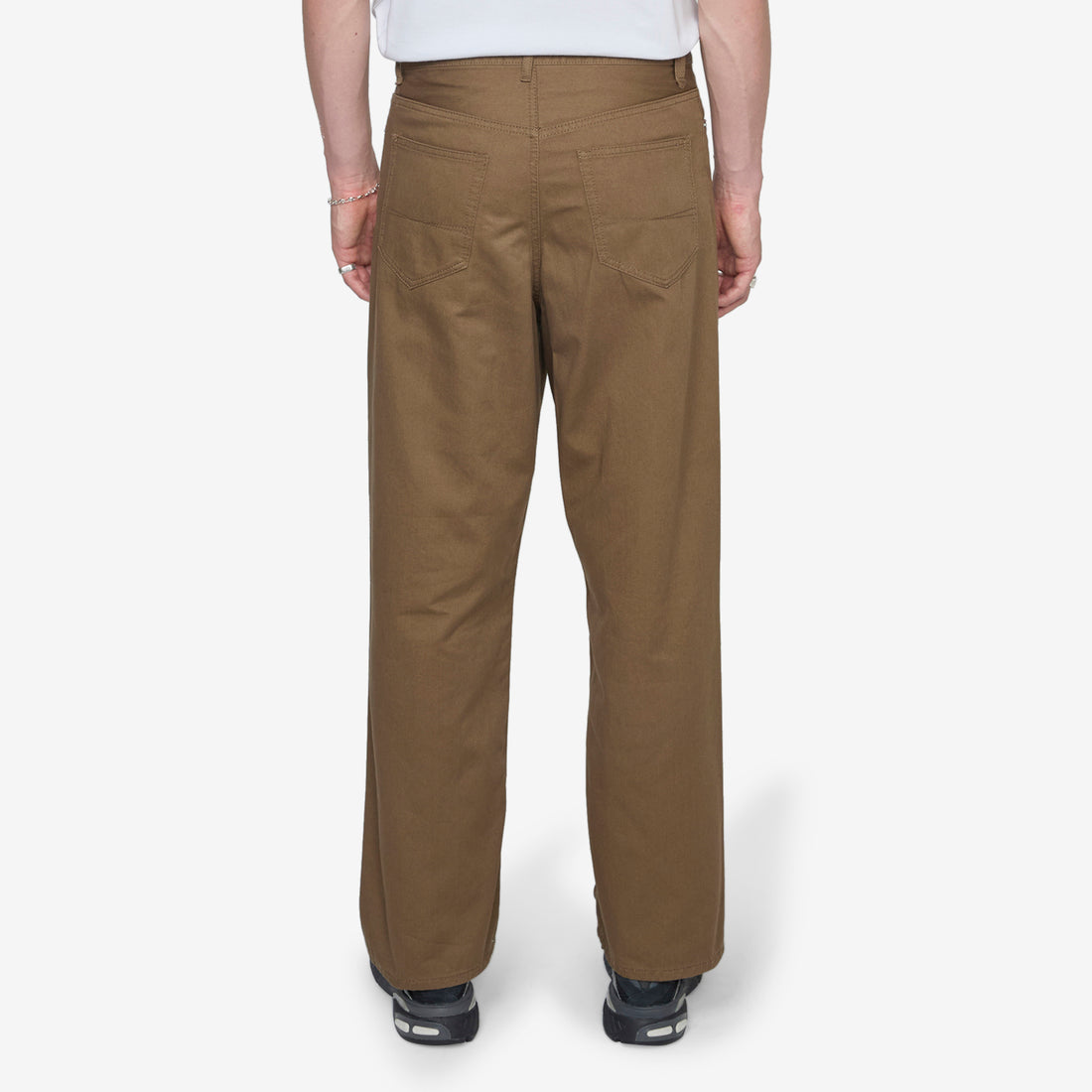 Robson 5-Pocket Twill Pant Brown Pants