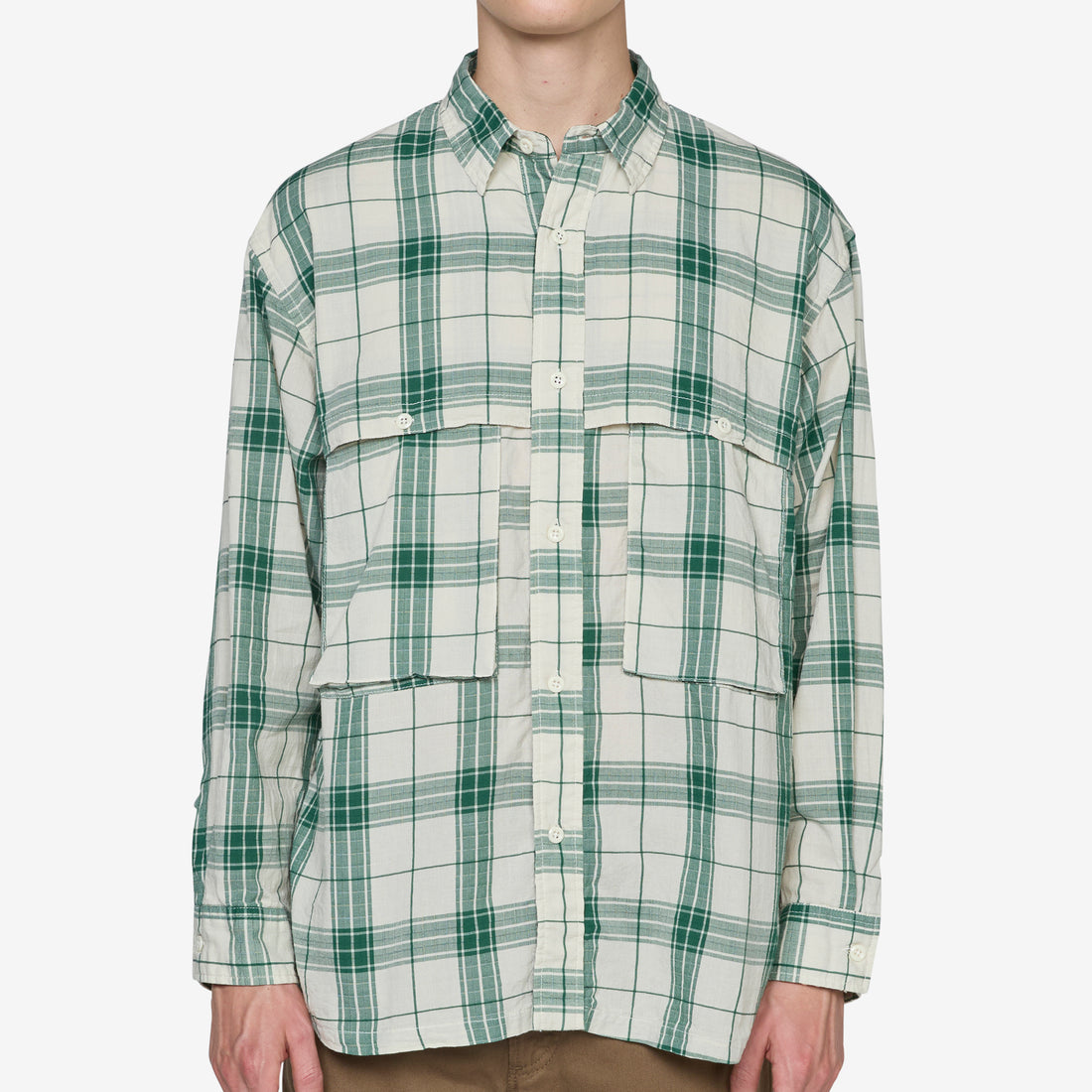 Albert Field Shirt Off White Shirts