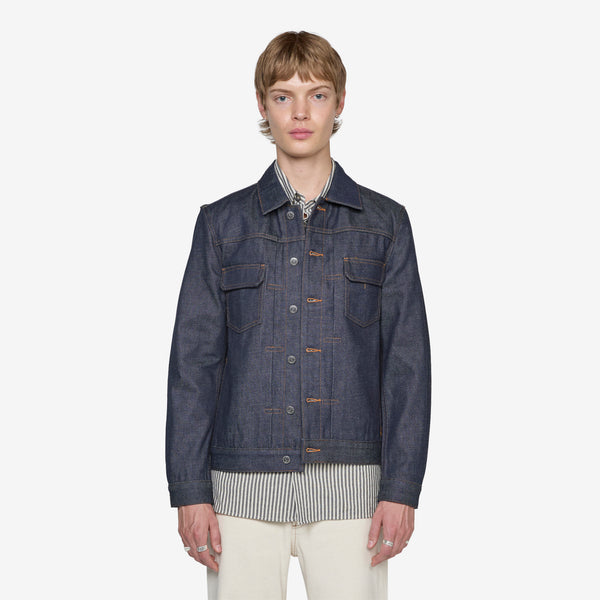 Work Jean Jacket Indigo – Above The Clouds