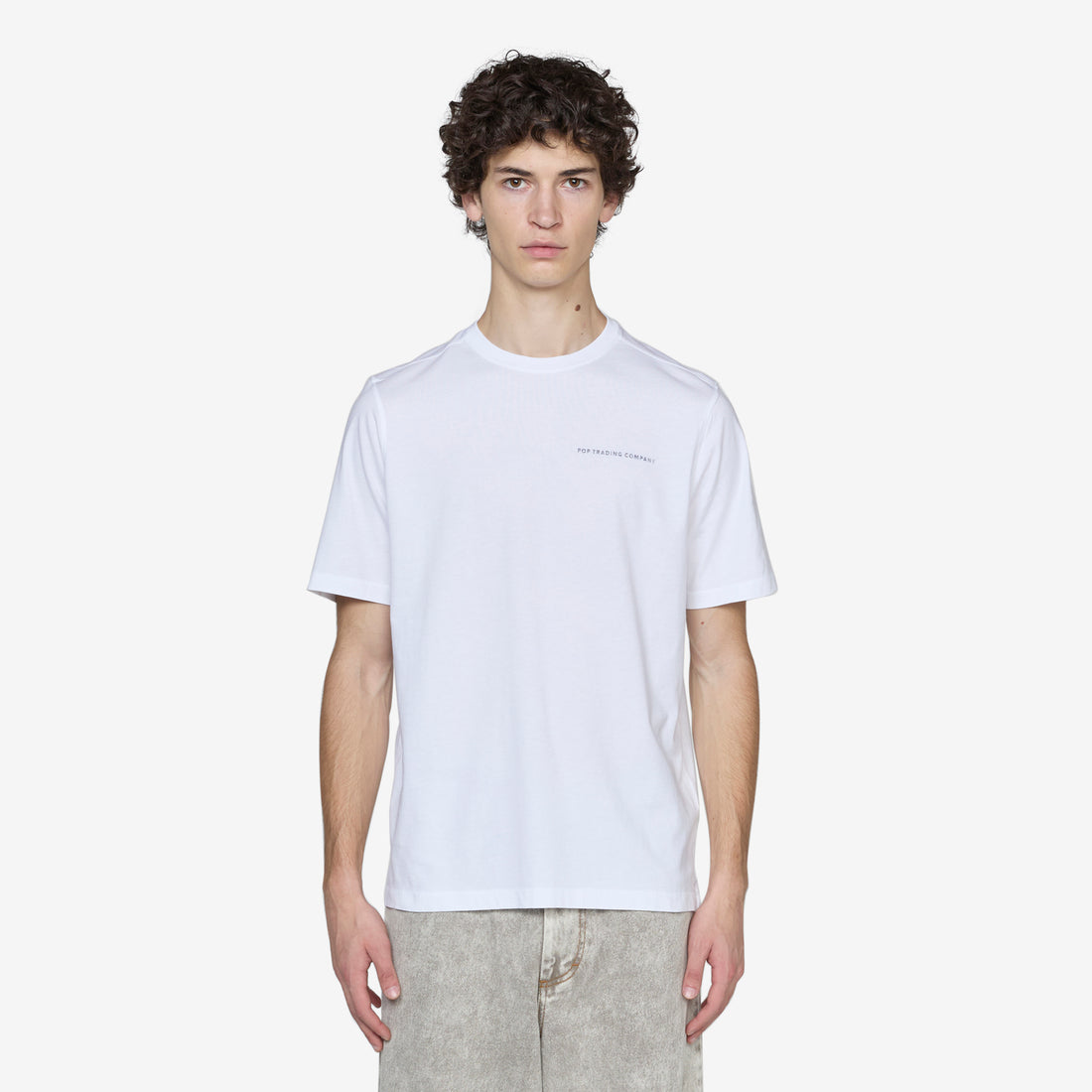 Inside Logo T-Shirt White Tees