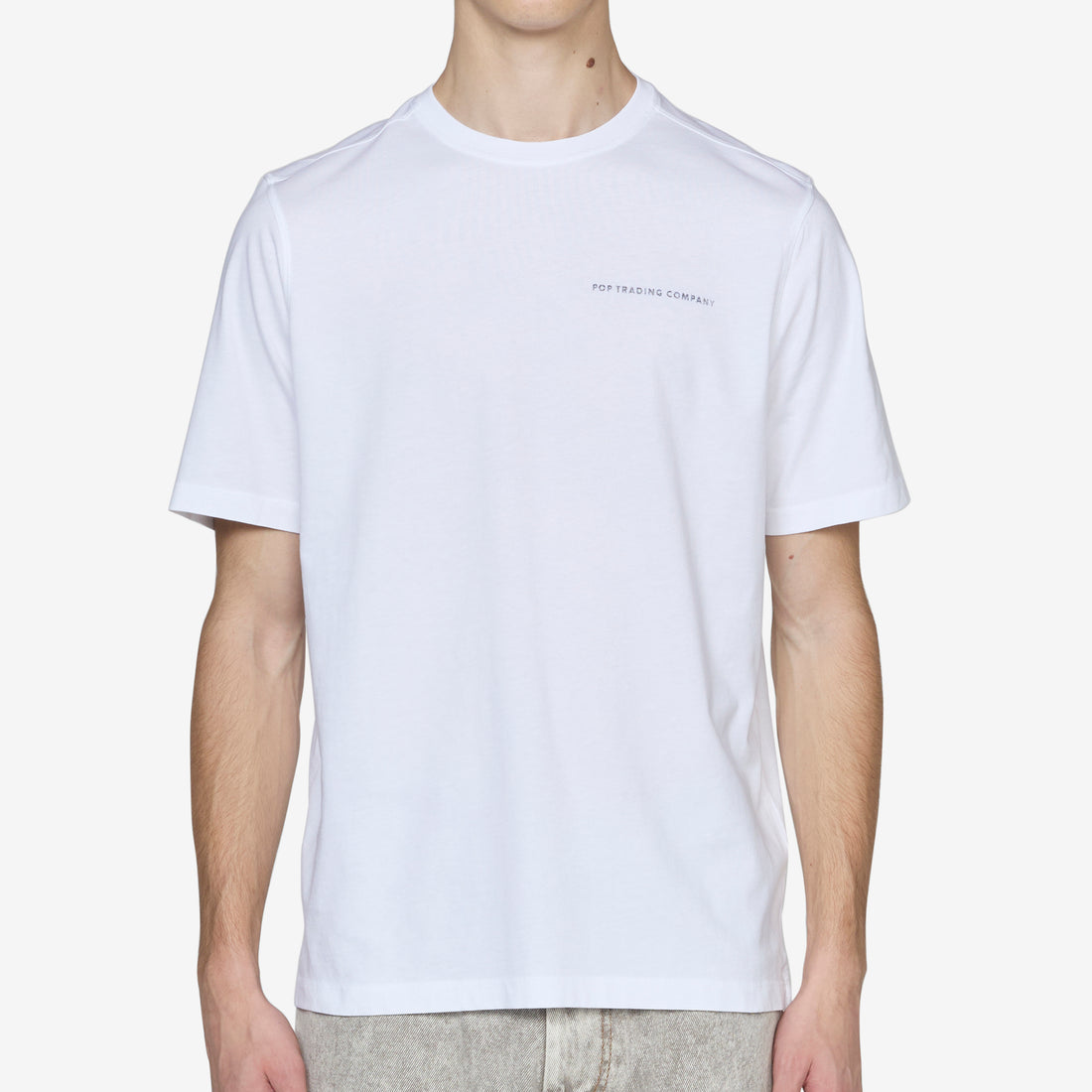 Inside Logo T-Shirt White Tees