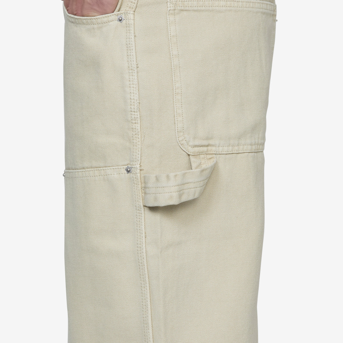 Double Knee Carpenter Pant Used Natural Pants