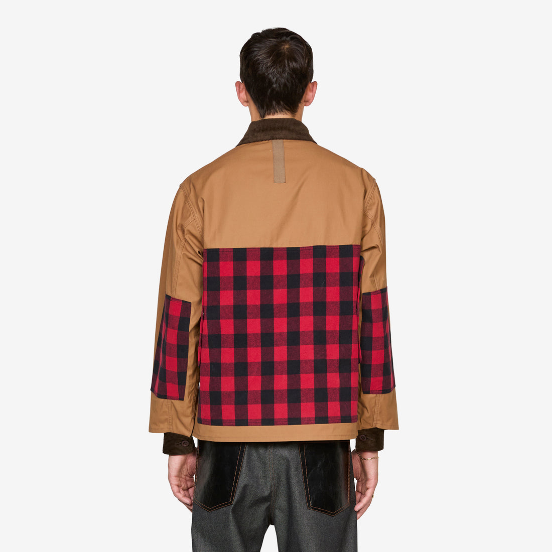 Filson Cotton Oxford Flannel Check Jacket Beige | Black | Red Jackets