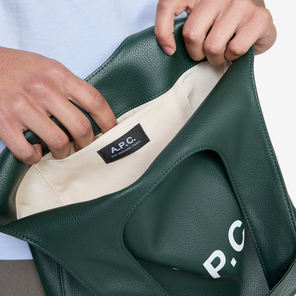 【関税込み】Ninon Shopper Bag - A.P.C. - Synthetic - Green Ninon tote bag | A.P.C.