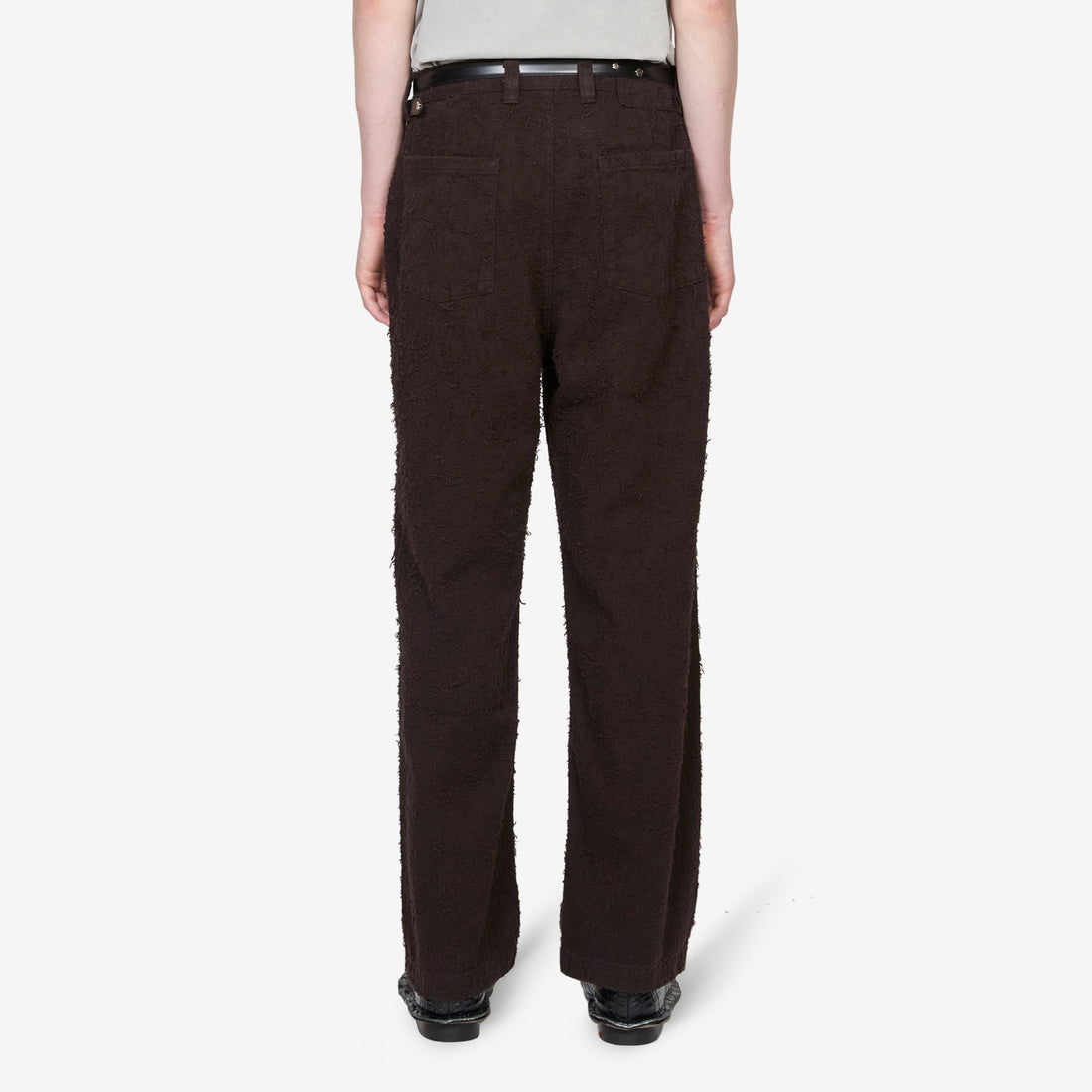 Punch Out Jeans Dark Brown Pants