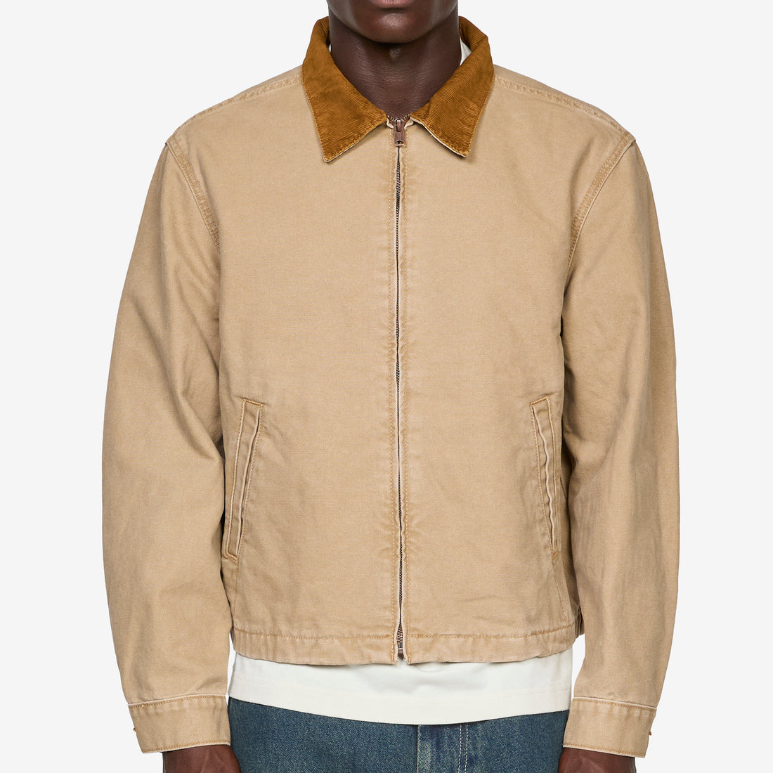 Castro Full Zip Tiger's Eye Jackets