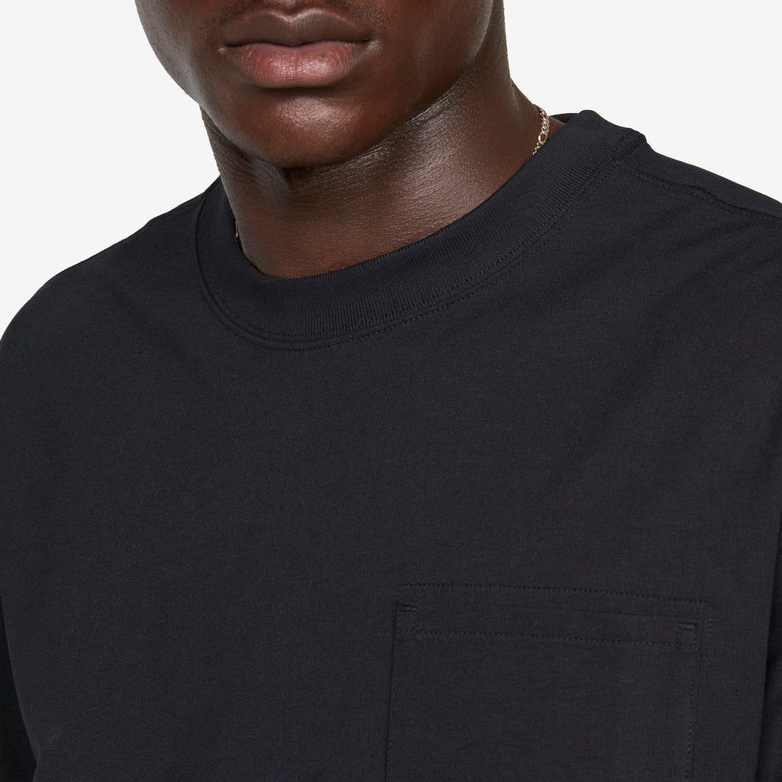 NB GREY Pocket T-Shirt Black Tees