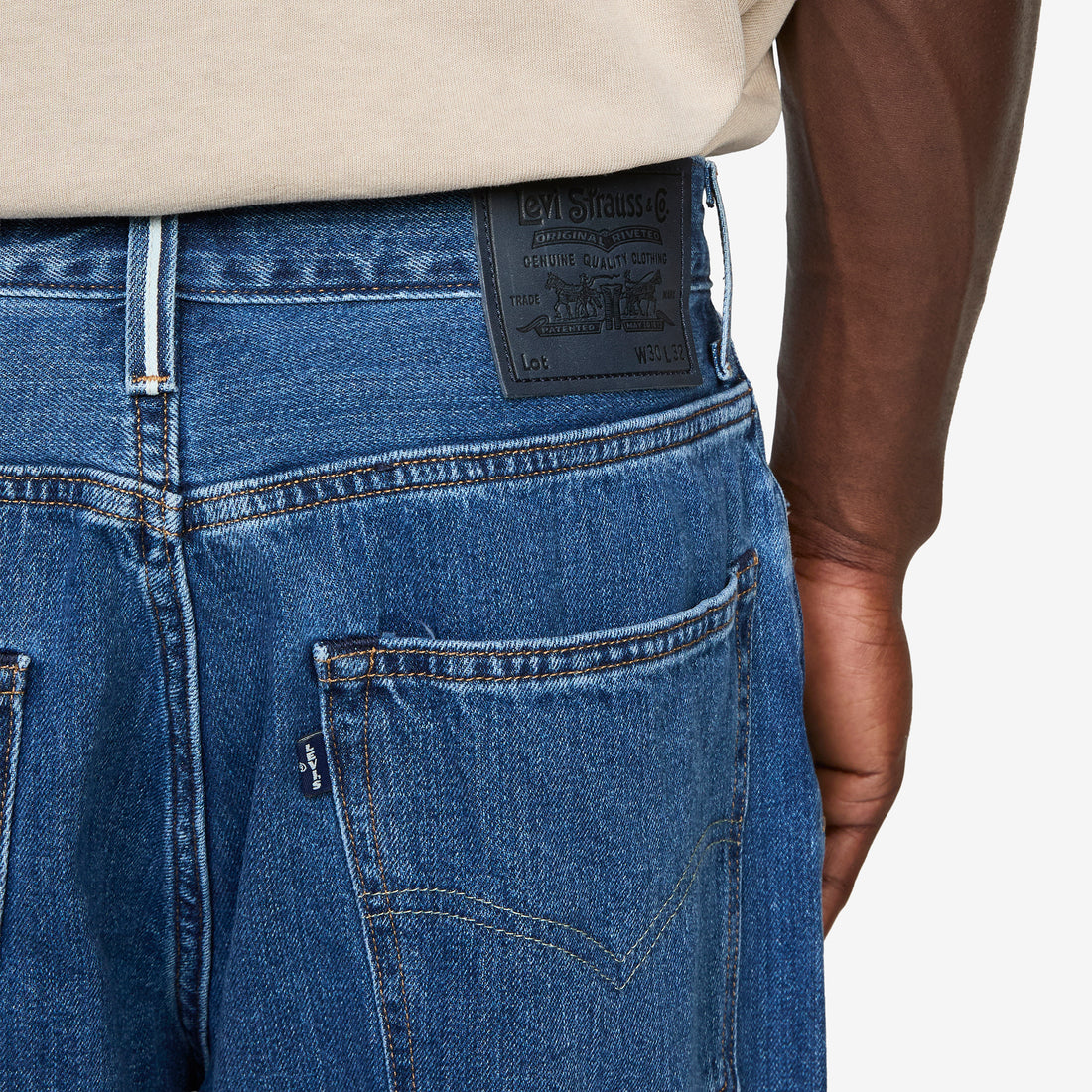 Blue Tab™ Marker Loose Jeans Carmel MOJ Pants