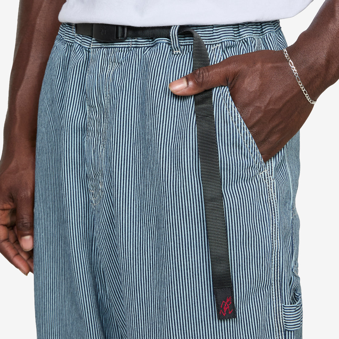 Overdyed Hickory Work Pant Navy Pants