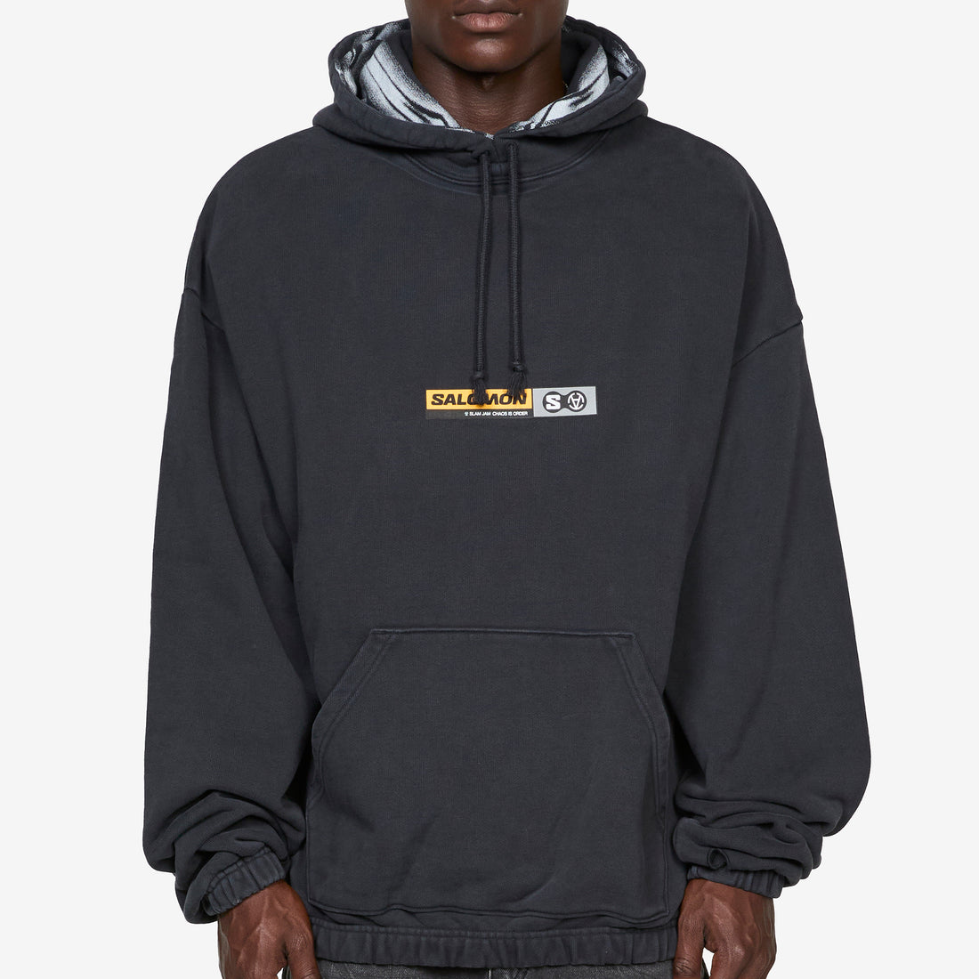 Slam Jam x Hoodie Deep Black Jumpers