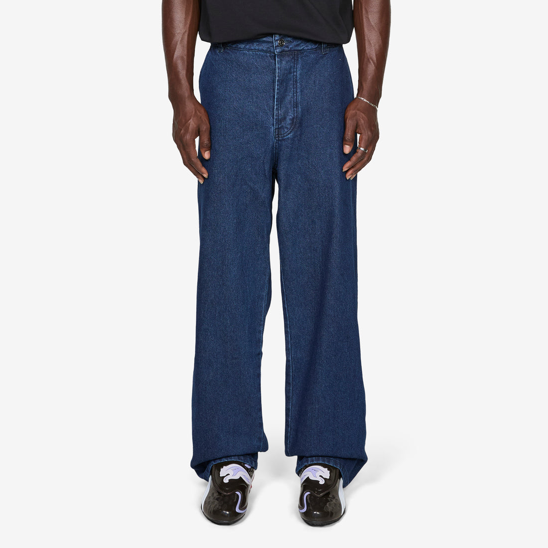 Beattie Denim Pants Rinsed Denim Pants