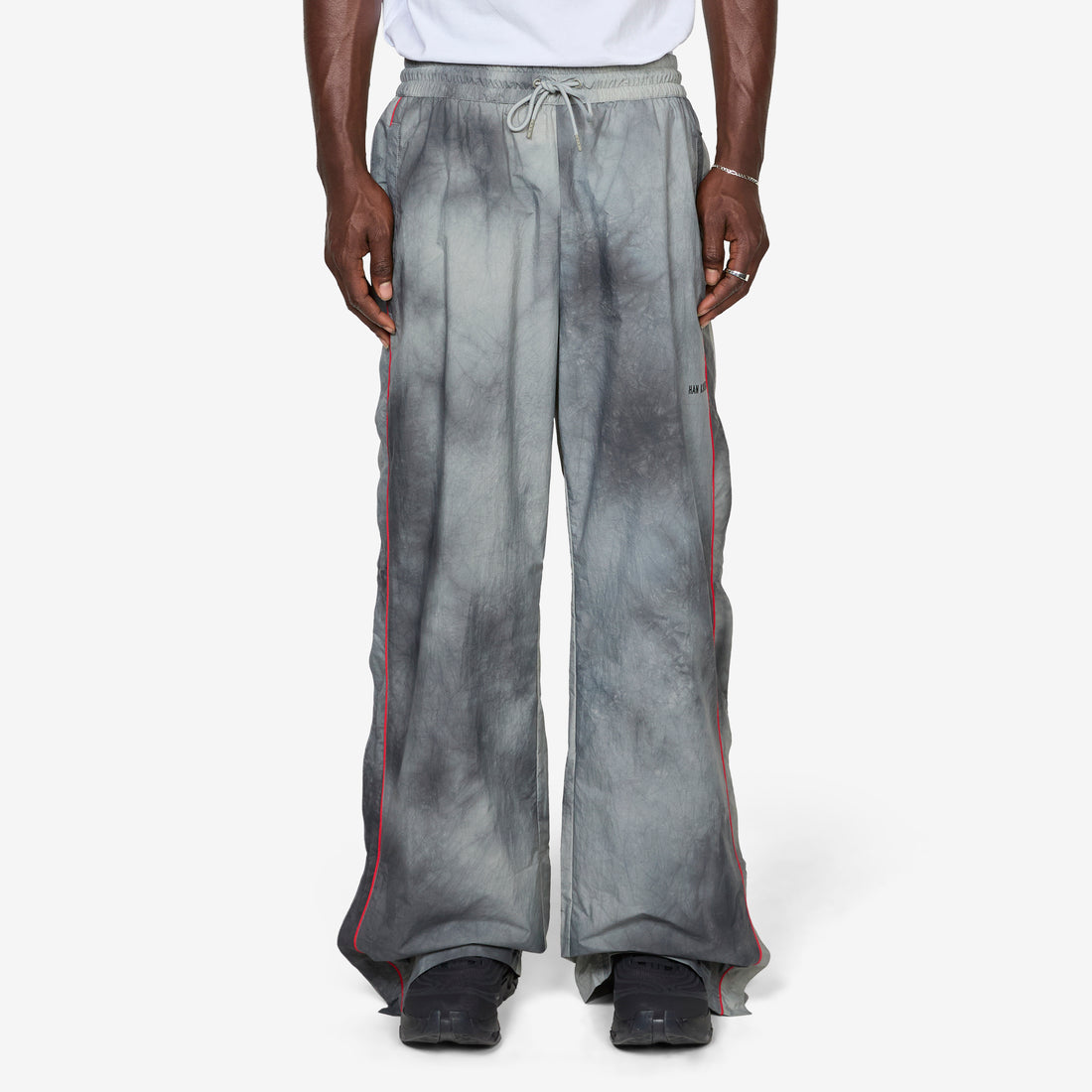 Track Dye Trousers Smoke Grey Pants