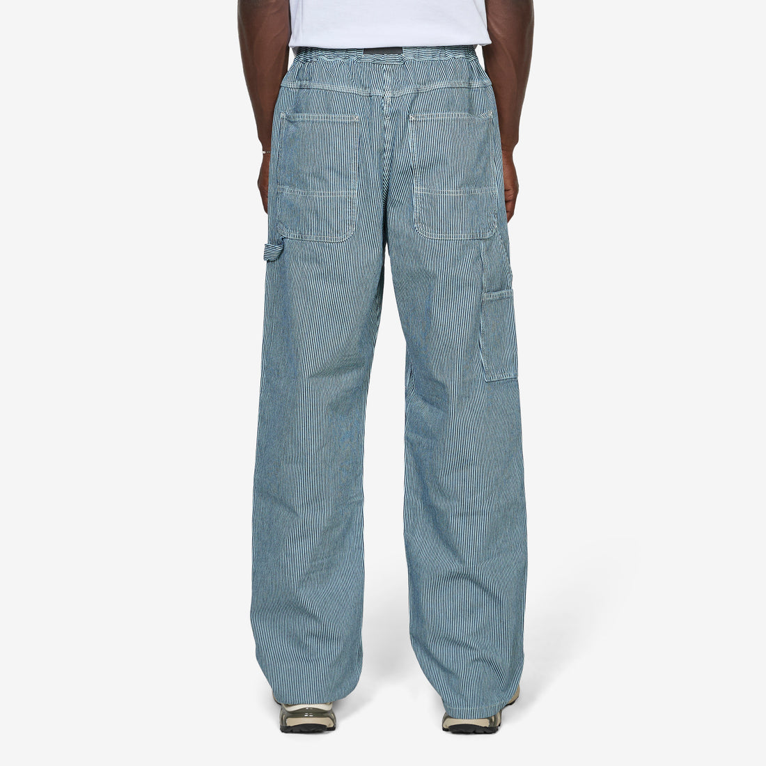 Overdyed Hickory Work Pant Navy Pants