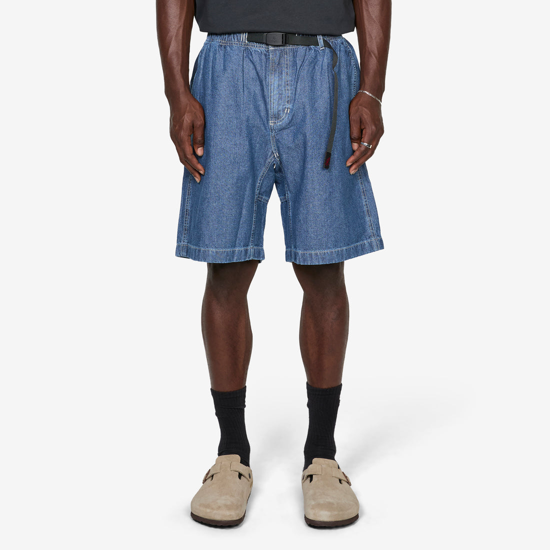 Japanese Chambray Short Blue Shorts