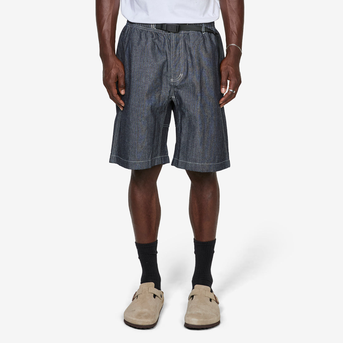 Japanese Chambray Short Navy Shorts