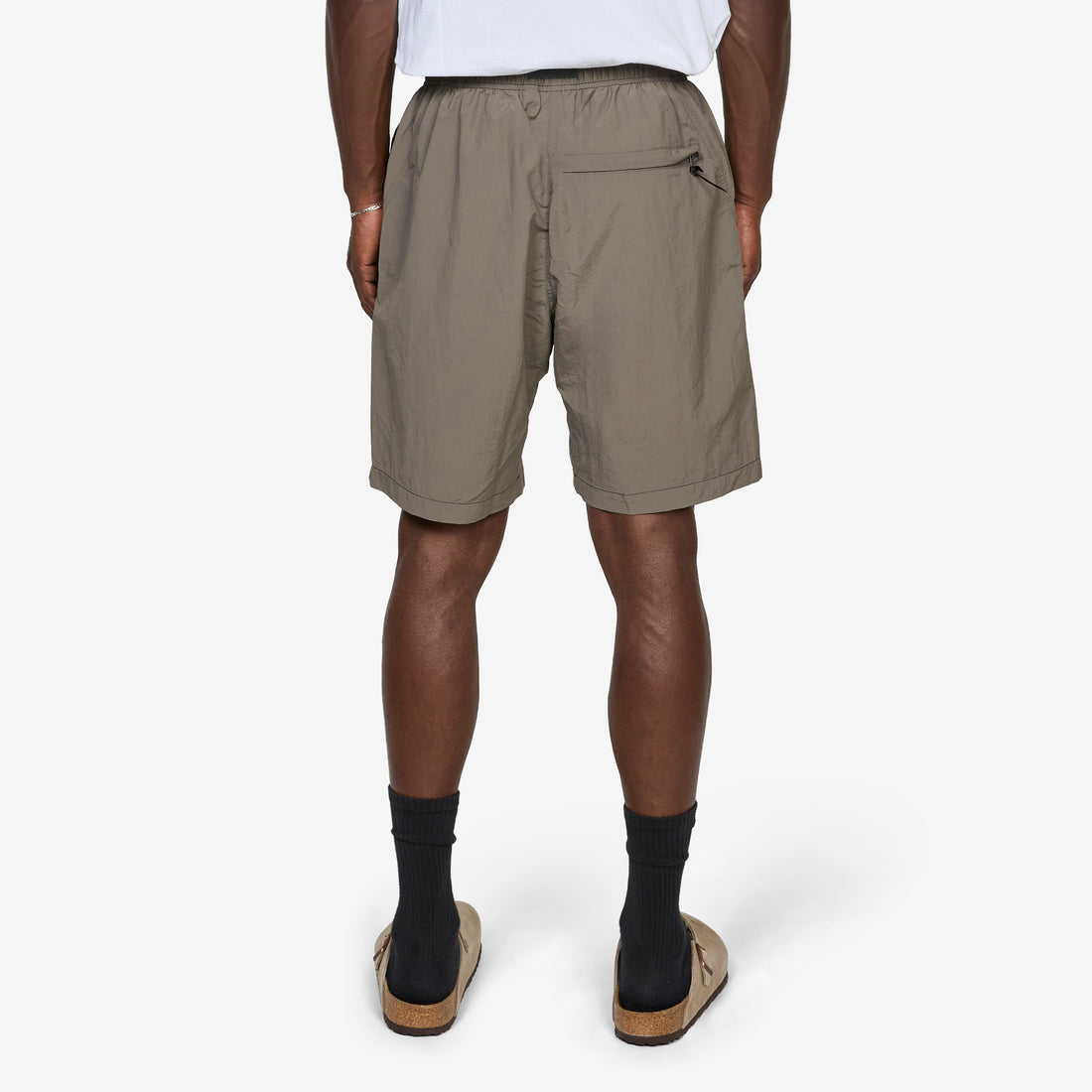 Nylon Block Short Black Shorts