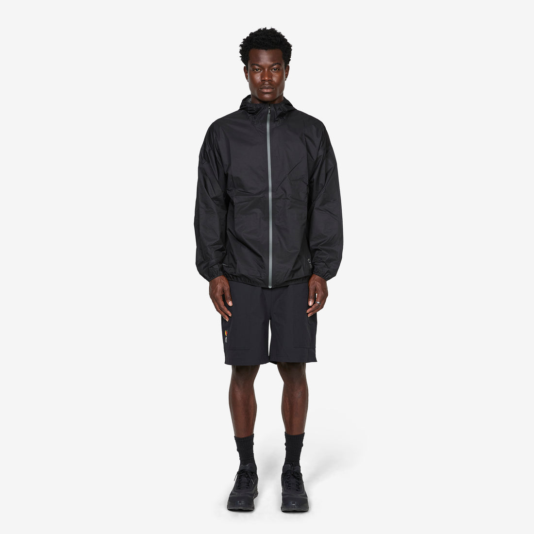 Explore Lightweight Waterproof Jacket Black Jackets