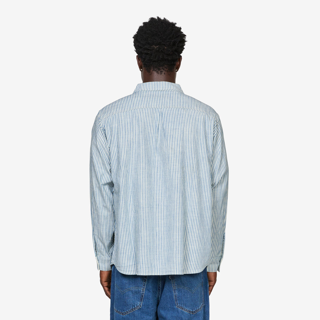 Blue Tab™ Work Shirt Indigo Stripe Shirts