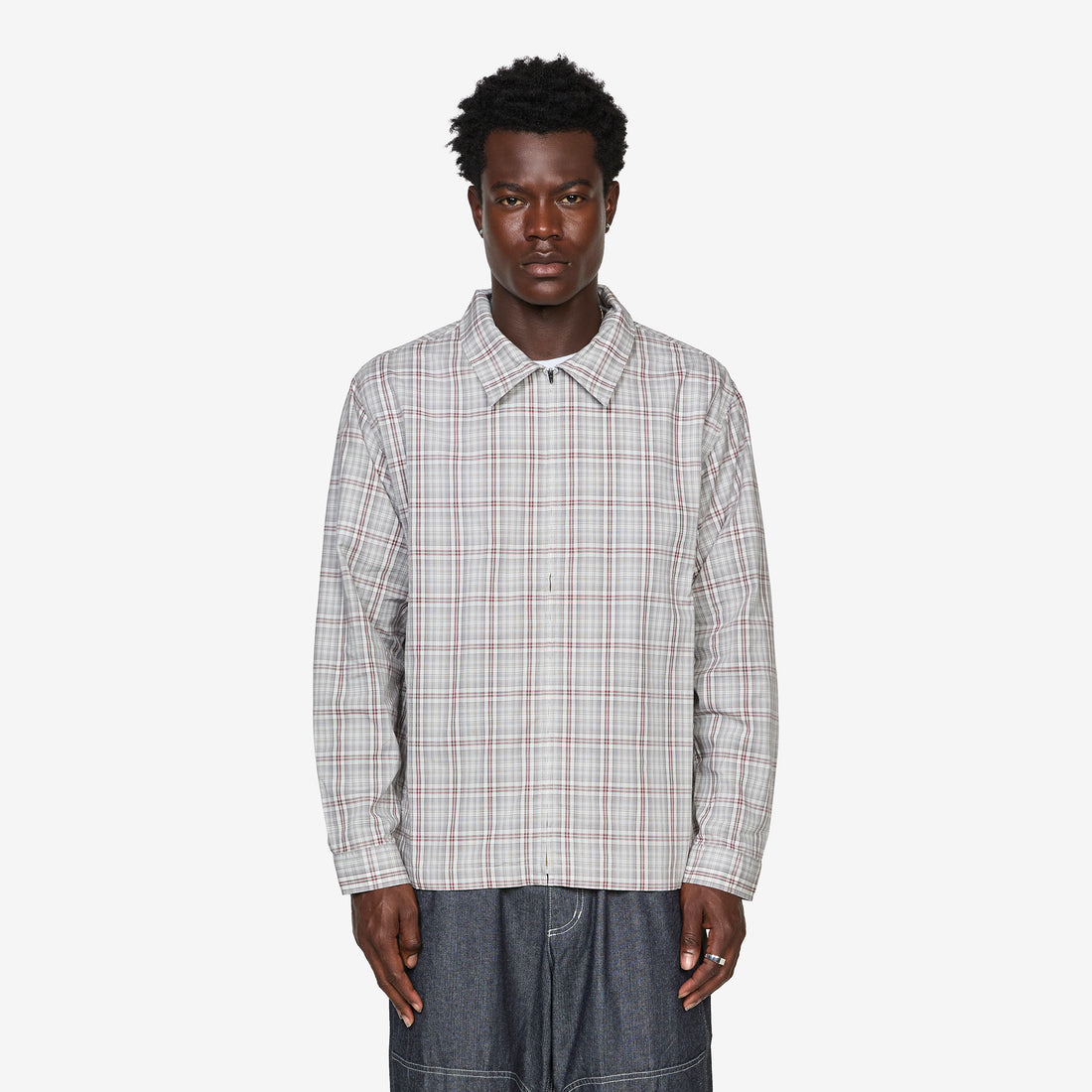 Zip-Up Garage Jacket Natural Jackets