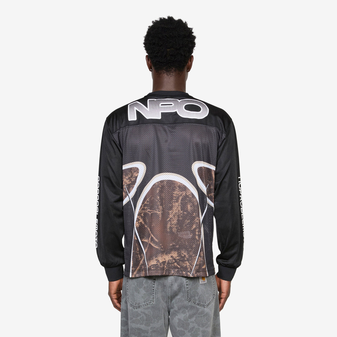 Alien Longsleeve Moto T-Shirt Black Tees