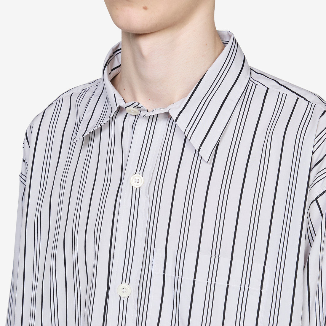 Snooze Shirt Grey Raised Stripe Shirts