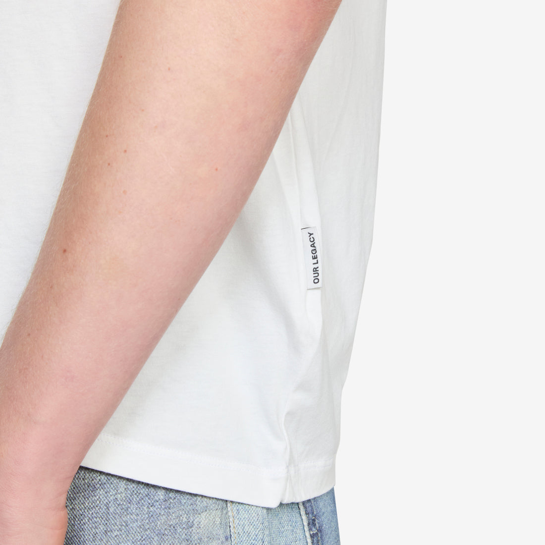 New Box T-Shirt White Clean Jersey Tees