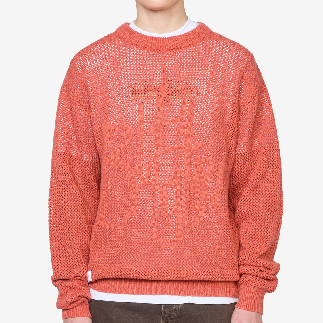 Scribble Knit Sweater Burnt Orange Jumpers
