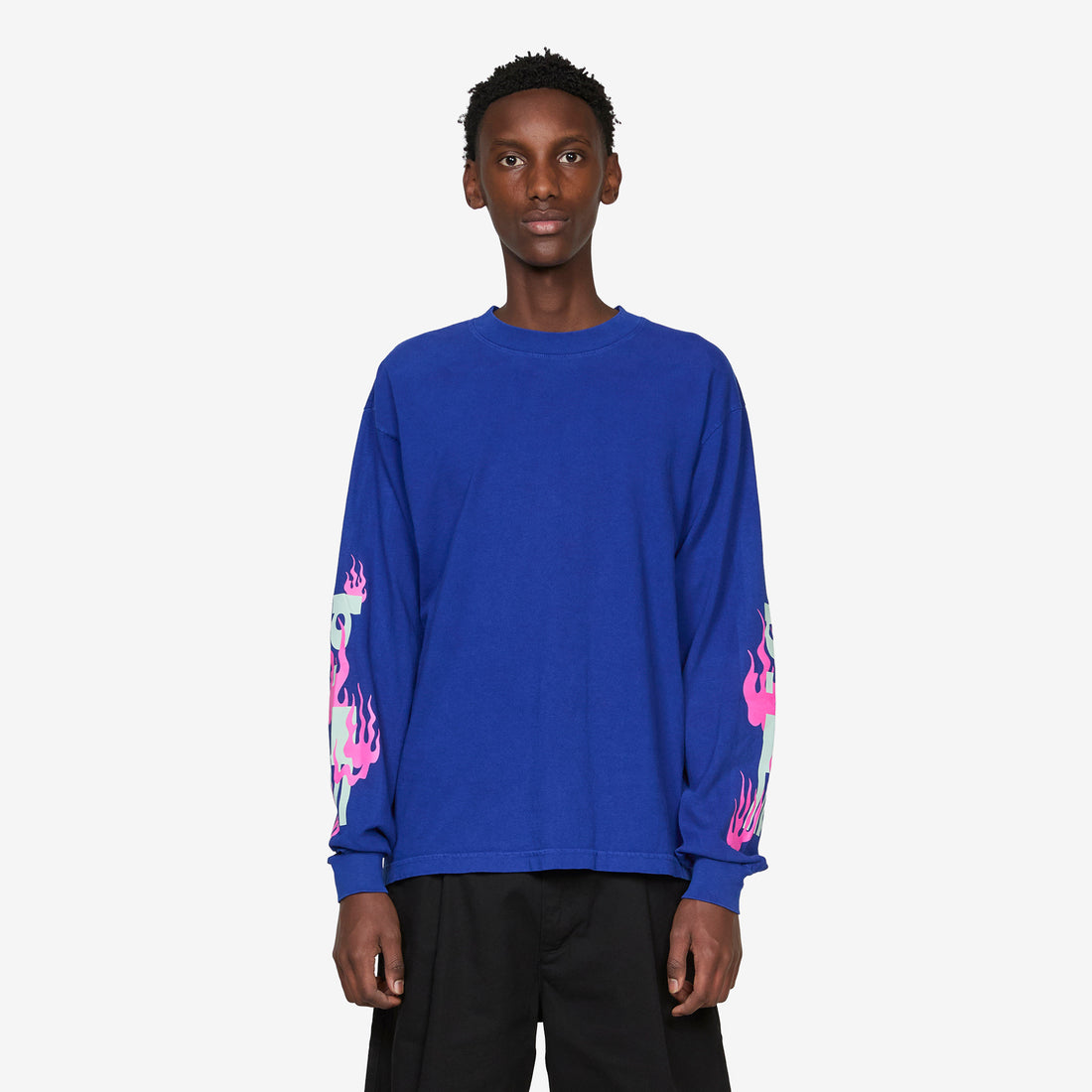 Nagano Longsleeve T-Shirt Cobalt Blue Tees
