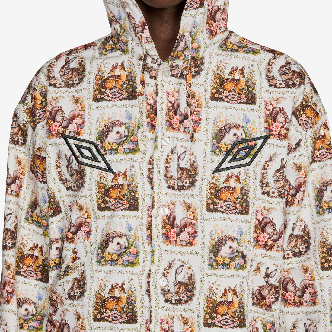 Cub Masked Shirt Ivory Jackets