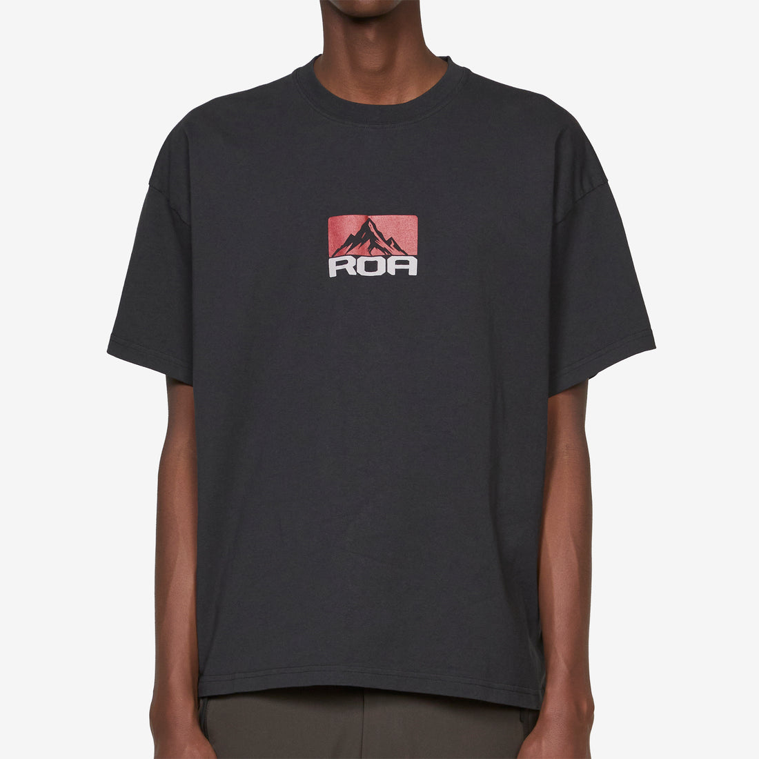 Signal Mountain T-Shirt Washed Black Tees