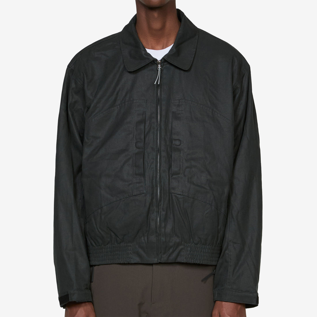 Pilot Waxed Canvas Jacket Dark Green Jackets