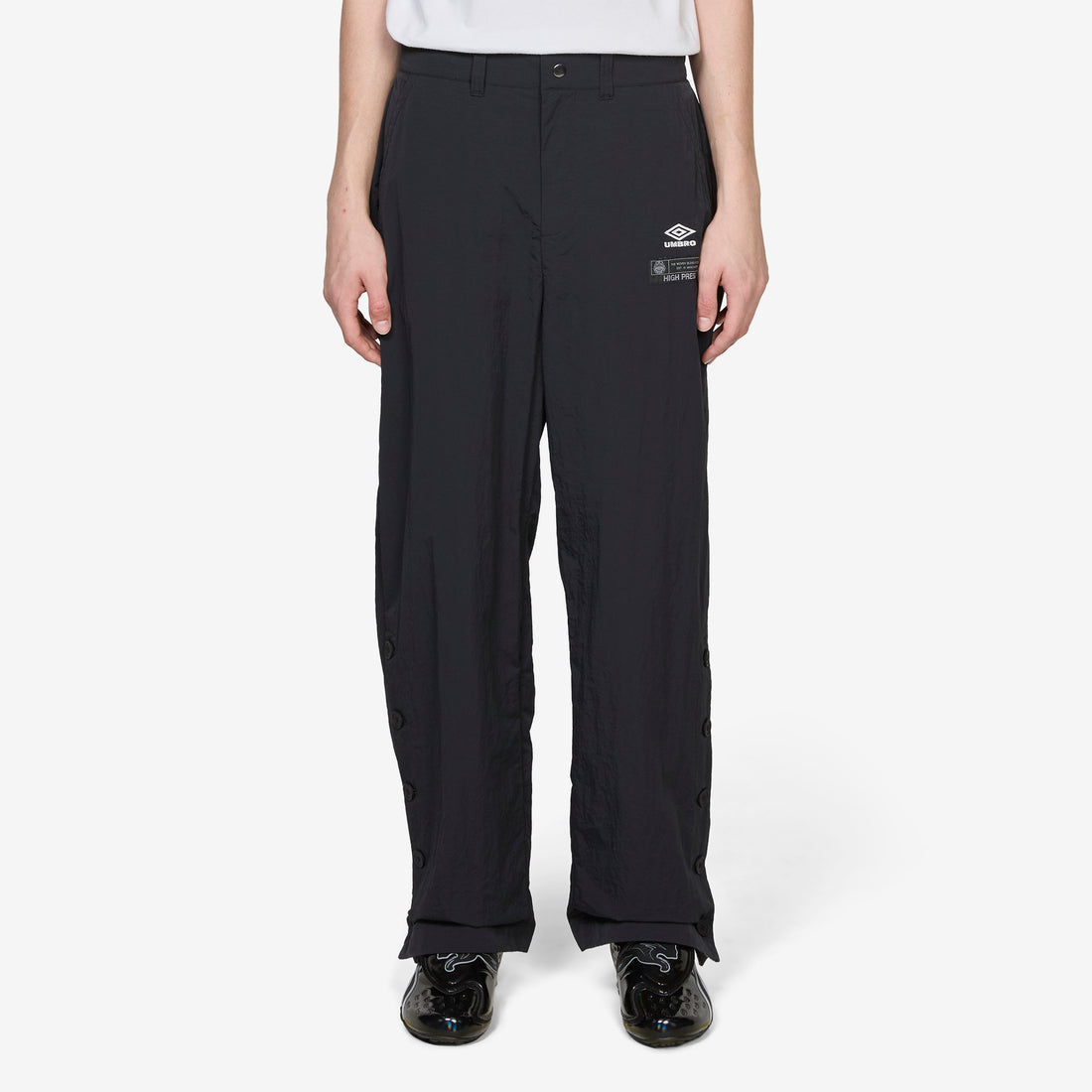 Antique Nylon Pants Carbon Black Pants