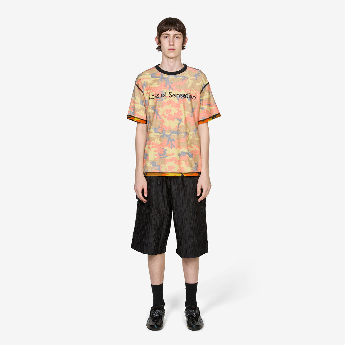 Sensation Camo Shirt Orange Shirts
