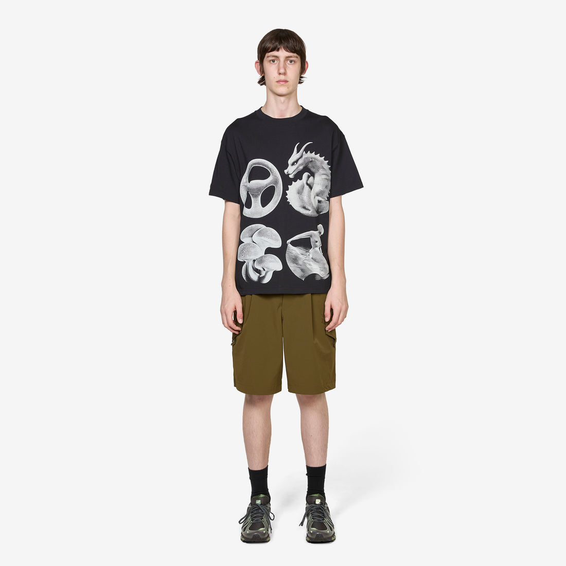 NB GREY Cargo Short Woodland Shorts