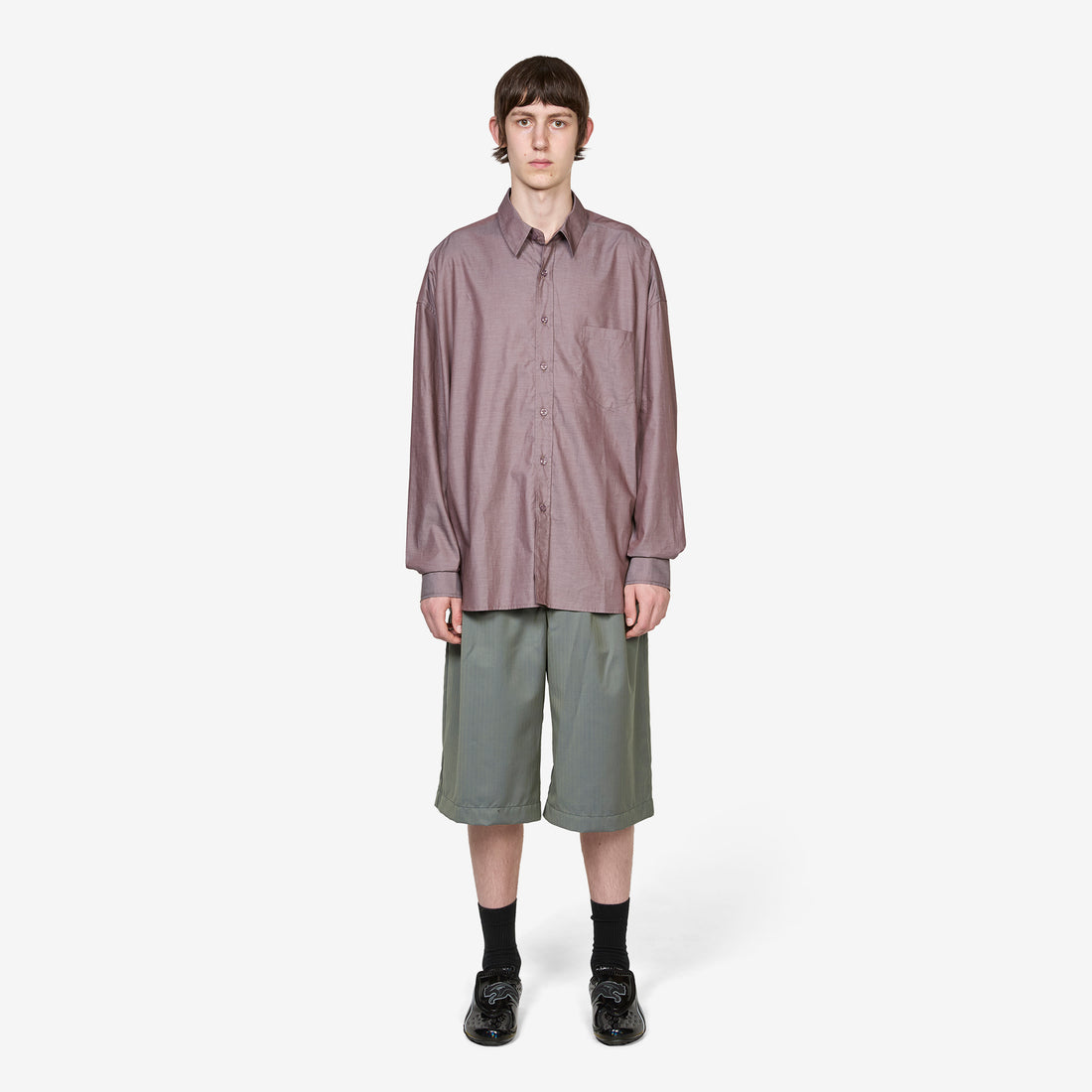 Jordan Oversized Shirt Brown Shirts