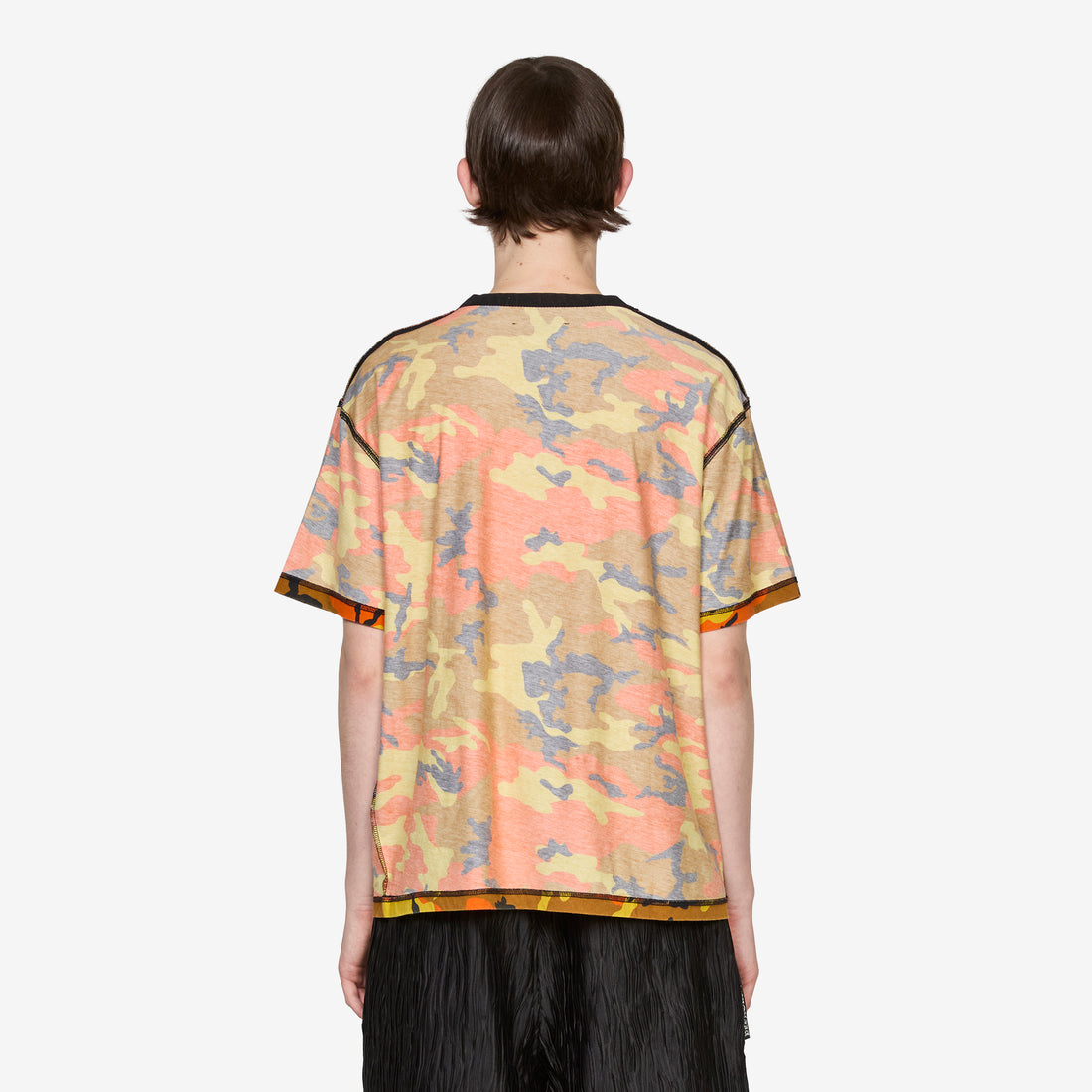 Sensation Camo Shirt Orange Shirts