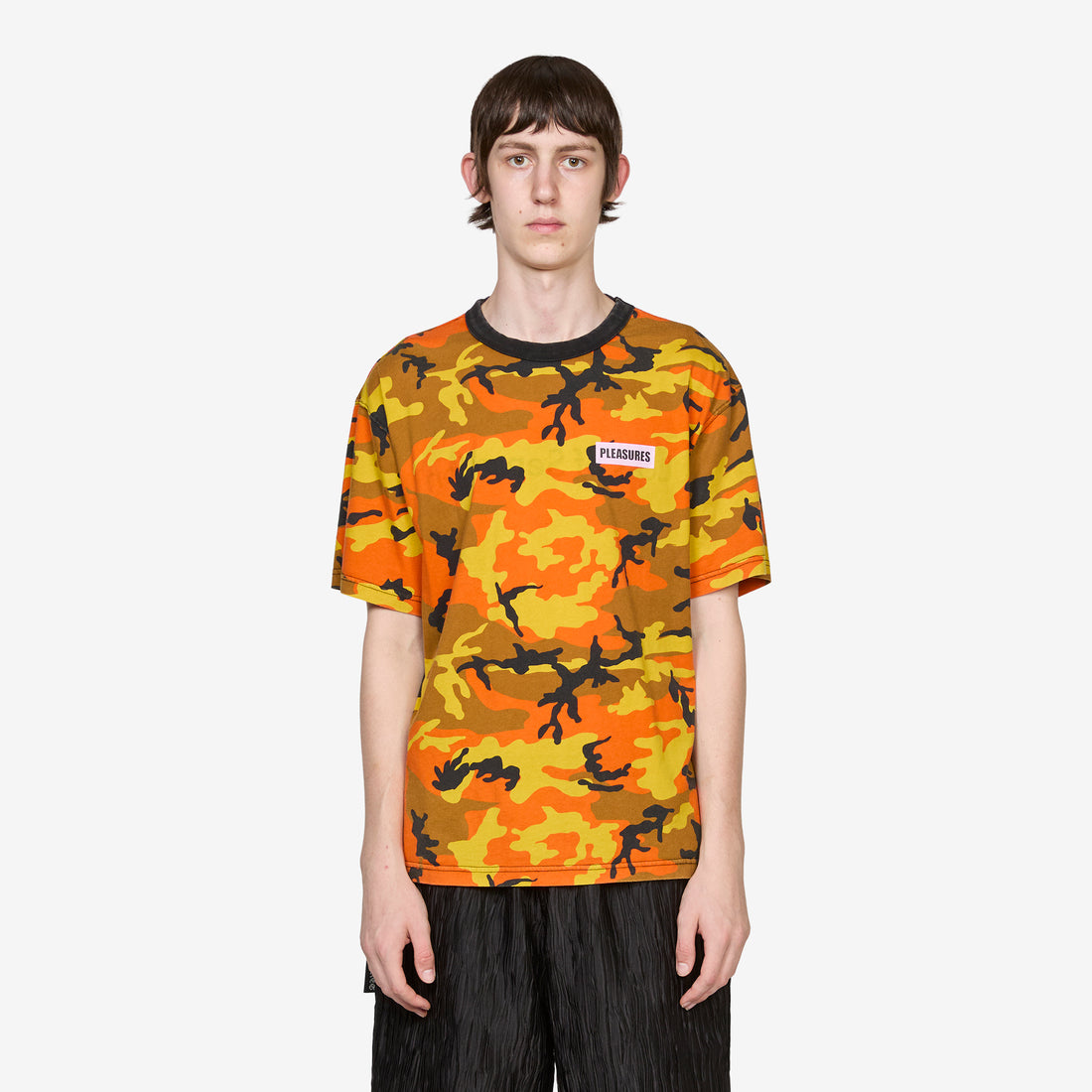 Sensation Camo Shirt Orange Shirts