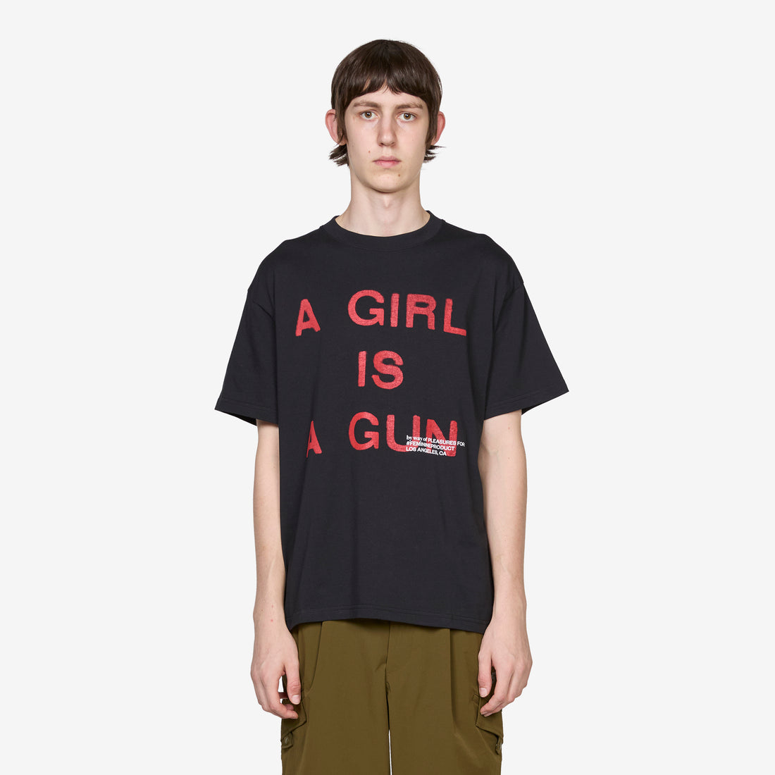 Girl Is A Gun T-Shirt Black Tees
