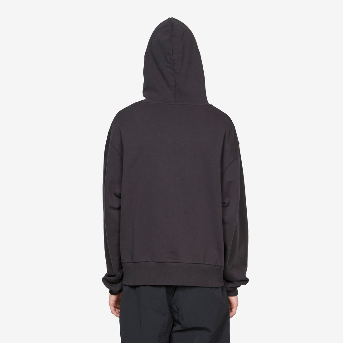 OG Logo Mask Hoodie Washed Black Jumpers