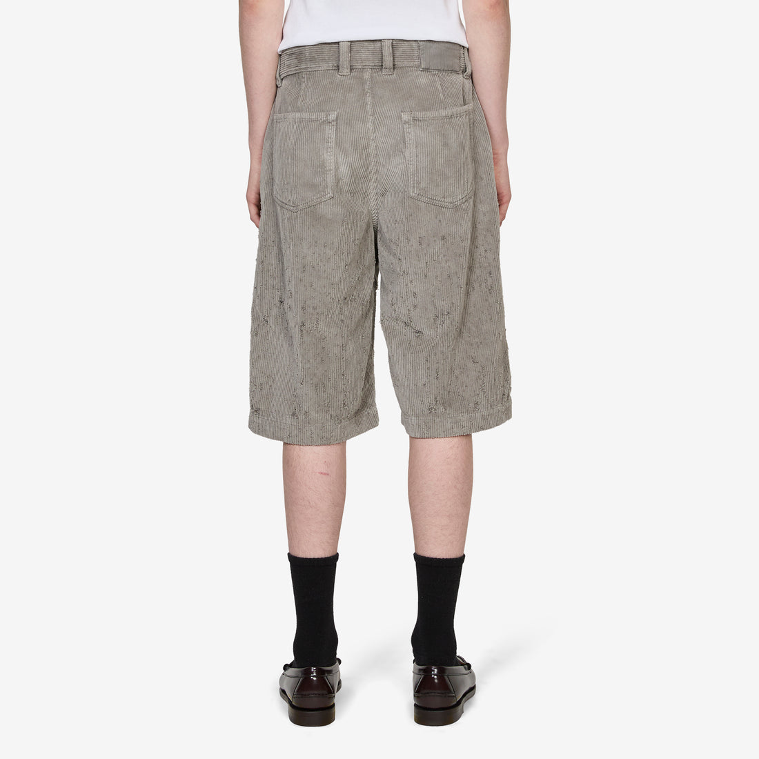 Edition Cord Shorts Taupe Punch Out Shorts