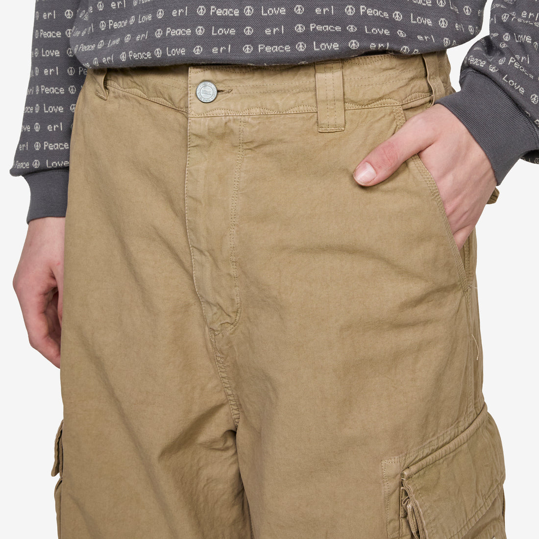 Cargo Pants Beige Pants