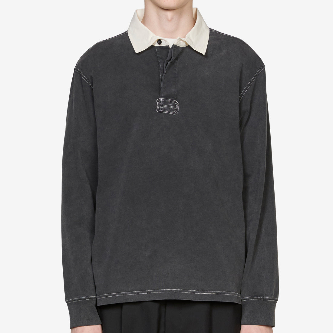 Rugby Longsleeve Black Tees