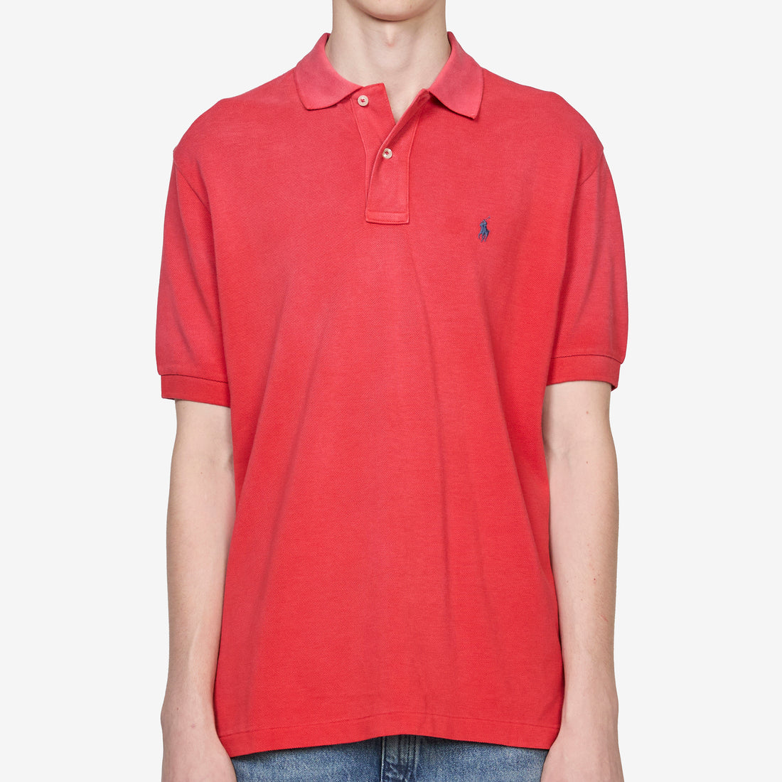 Original Fit Mesh Polo Shirt New Brick Shirts