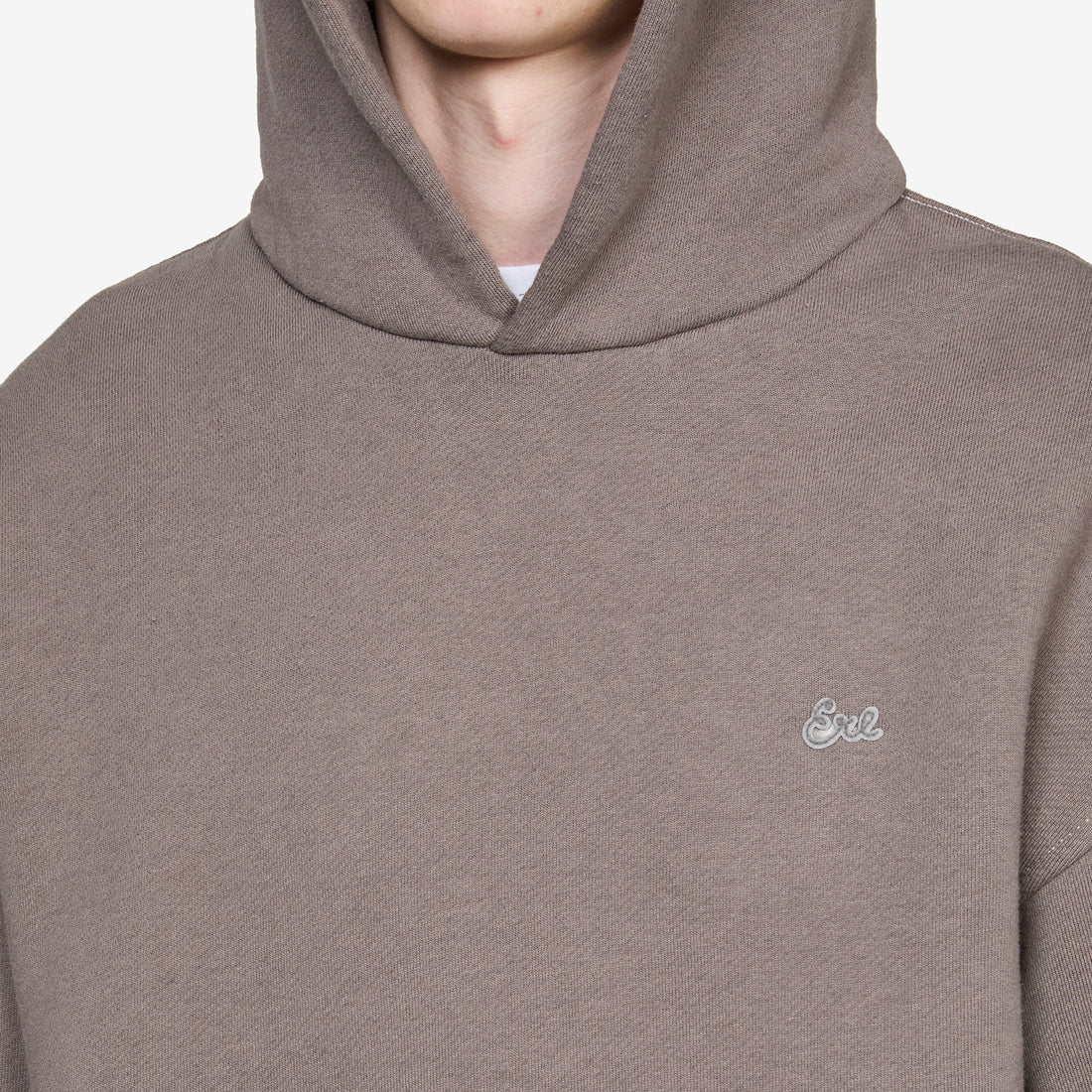 Heathered Hoodie Taupe Jumpers